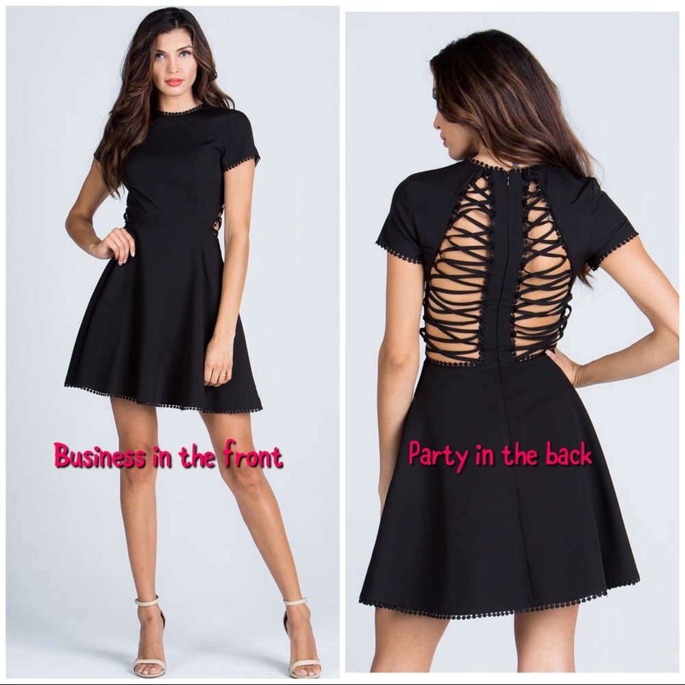 NWOT! Cut out back party dress!